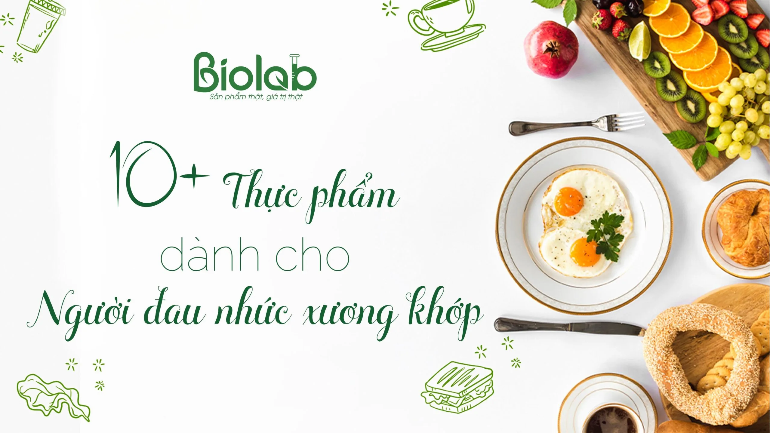 Bệnh khớp nên ăn gì?