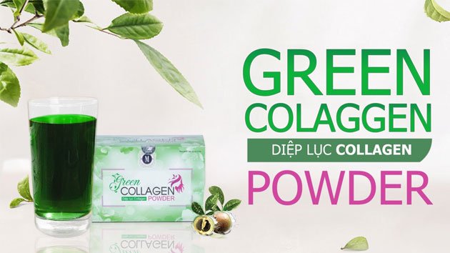 sản phẩm chống khô âm đạo Diệp lục Collagen
