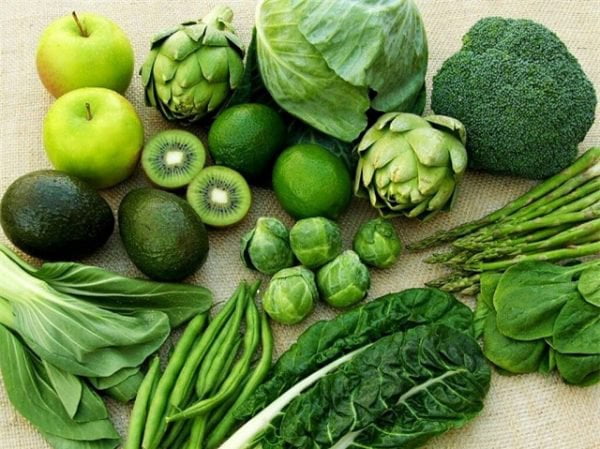 giảm stress bằng thực phẩm xanh