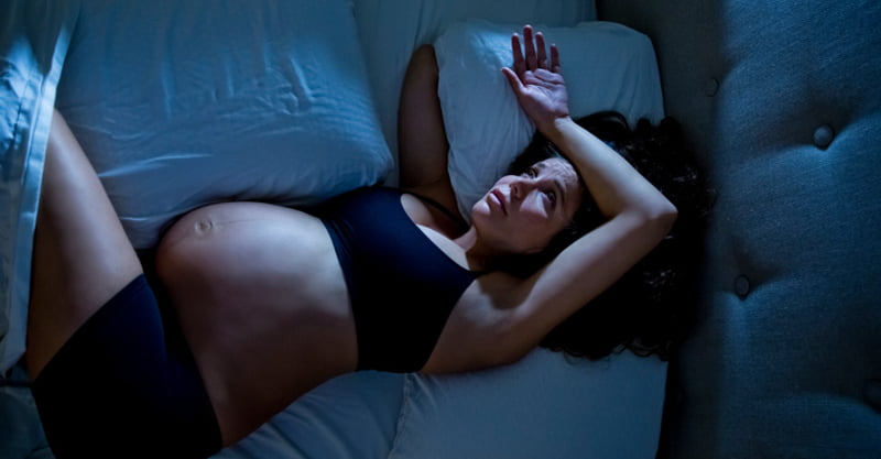 mất ngủ khi mang thai có nguy hiểm