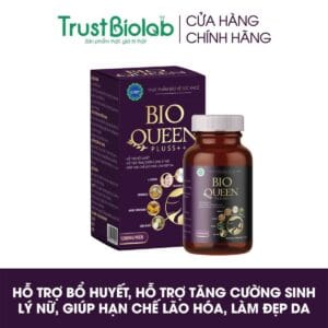 Thực phẩm bảo vệ sức khỏe Bioqueen pluss++ Hỗ trợ bổ huyết, Hỗ trợ tăng cường sinh lý nữ, Hỗ trợ ngừa lão hóa, làm đẹp da